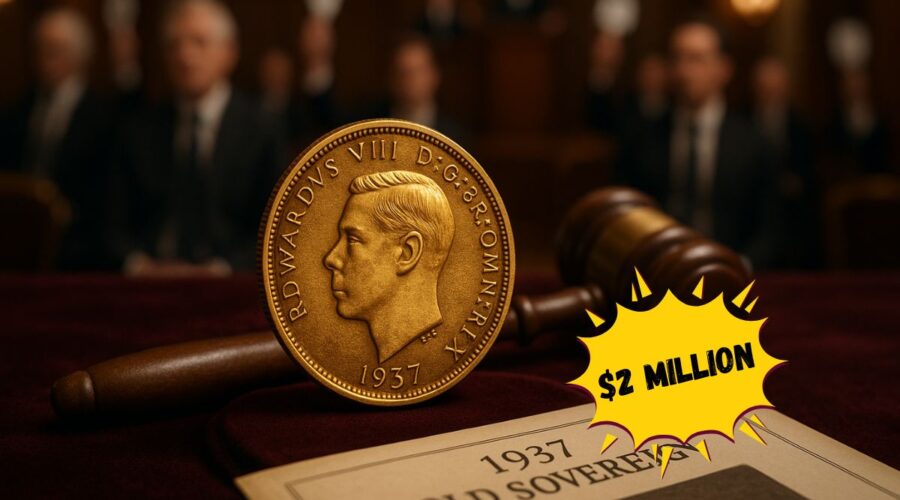 How a 1937 Edward VIII Gold Sovereign Sold for Over $2 Million at Auction