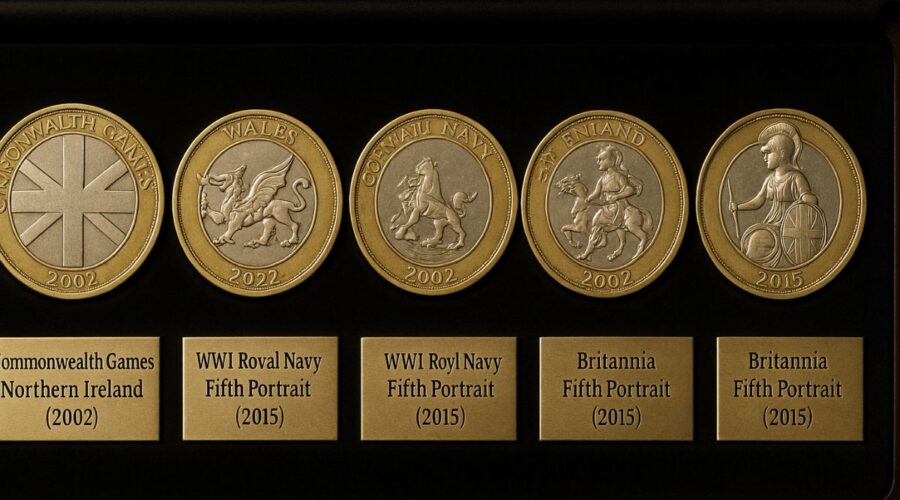 Royal Mint Unveils Complete List of 5 Rarest £2 Coins – One Valued Over £500